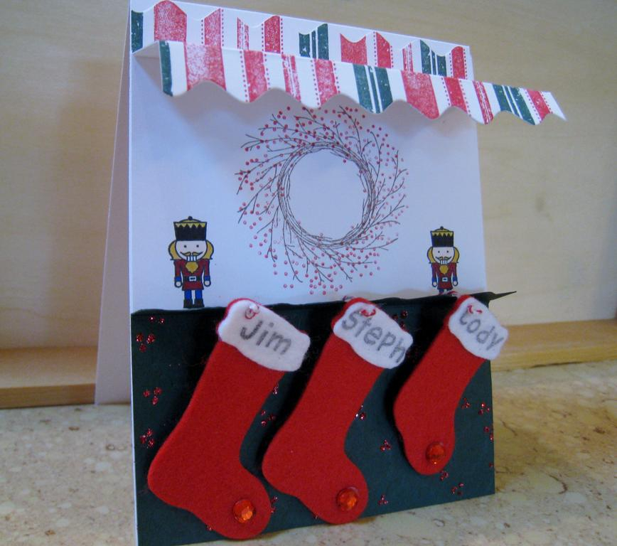 Christmas Awning Card