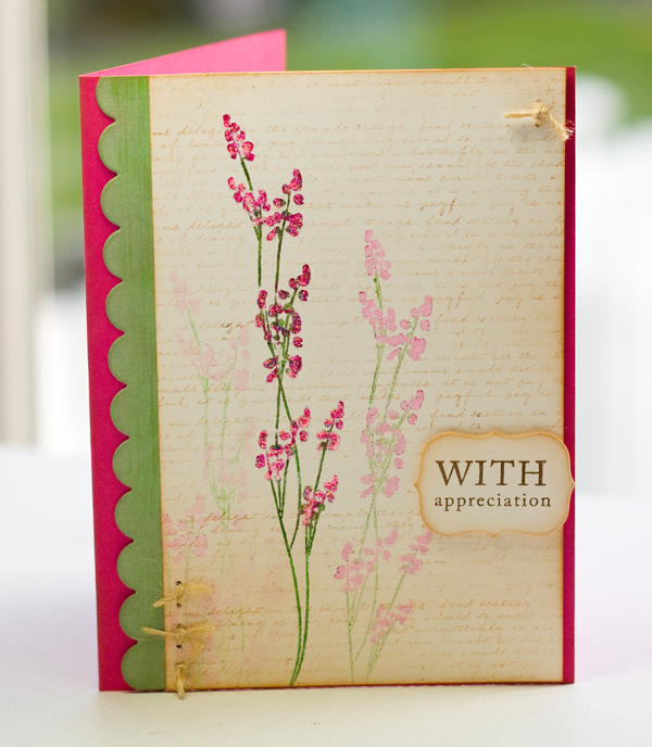 * Stamps- Larger Than Life,  Mega Mixed Messages, Backround Basics: Text Style I<br />
    *...