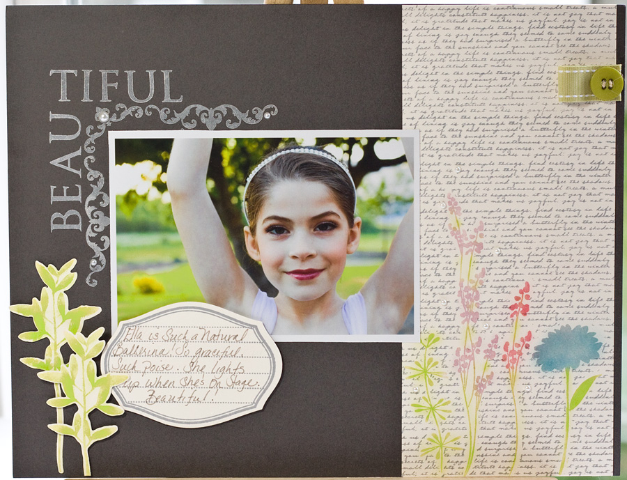 # Stamps- Larger Than Life, Trajen Alphabet, Mat Stack 1 collection,  Backround Basics: Text...