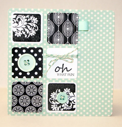 stamps: Take Three: Winter<br />
ink: true black<br />
paper: Black &amp; White Basics paper...