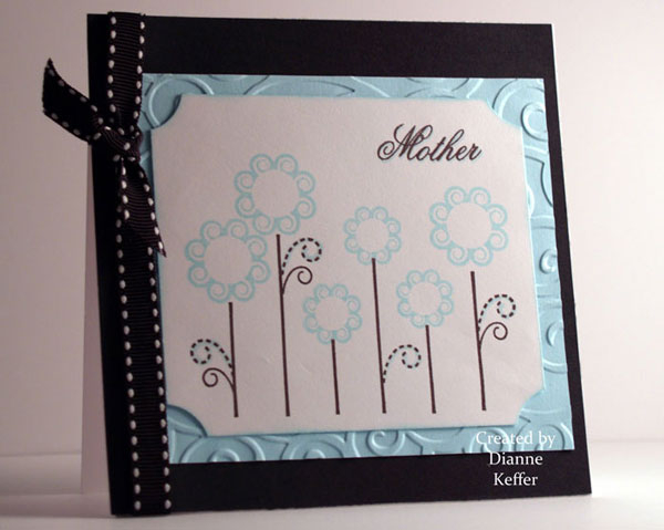 Women of Life. One of my favorite stamps sets and this was one of my very first cards I made...