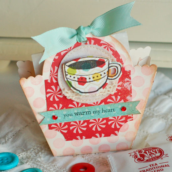 Stamps:  Warm Happiness Too, Polka Dot Basics II<br />
Ink:  True Black, Sweet Blush<br />...
