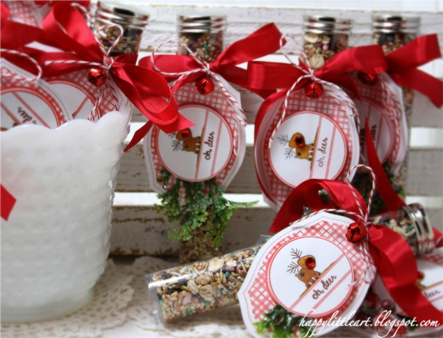 Magic Reindeer Food! On the back of the tag it tells the poem how to use! Fun!