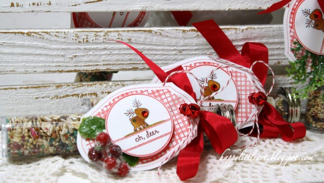 Magic Reindeer Food! On the back of the tag it tells the poem how to use! Fun!