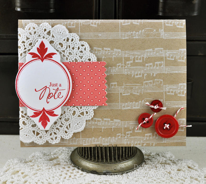 Paper: kraft, stamper's select white, Color Couture Vol. 12 downloadable patterned paper<br...