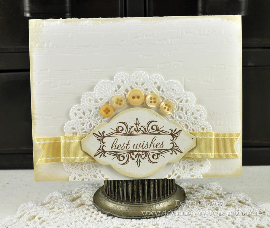 Paper: vintage cream, rustic cream<br />
Stamps: Mat Stack 2 Collection<br />
Ink: dark...