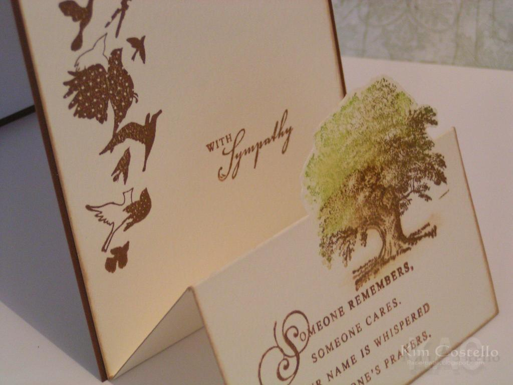 Materials:<br />
Paper: Brown card and cream cartridge,<br />
Stamps: PTI-Everyday Blessings...