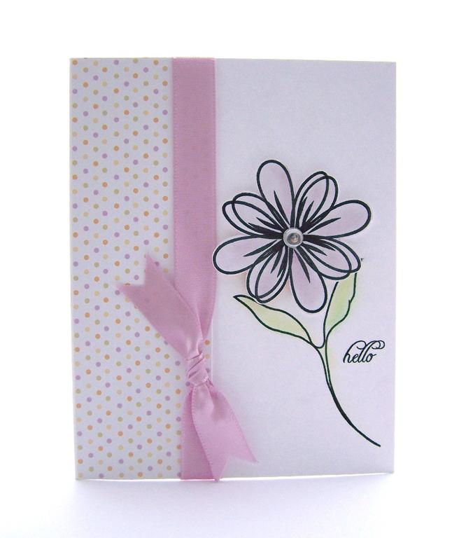 Stamps- Flower Garden <br />
Ink- Black Noir <br />
Cardstock/ Paper- Stampers Select White,...