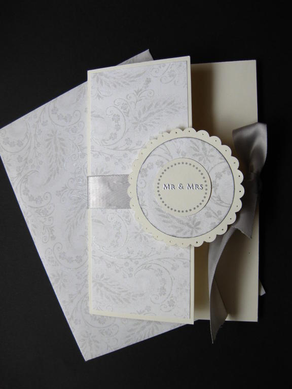 Wedding Card<br />
www.dpkcreations.blogspot.com<br />
Stamps: PTI B&amp;C Monogram Edition;...