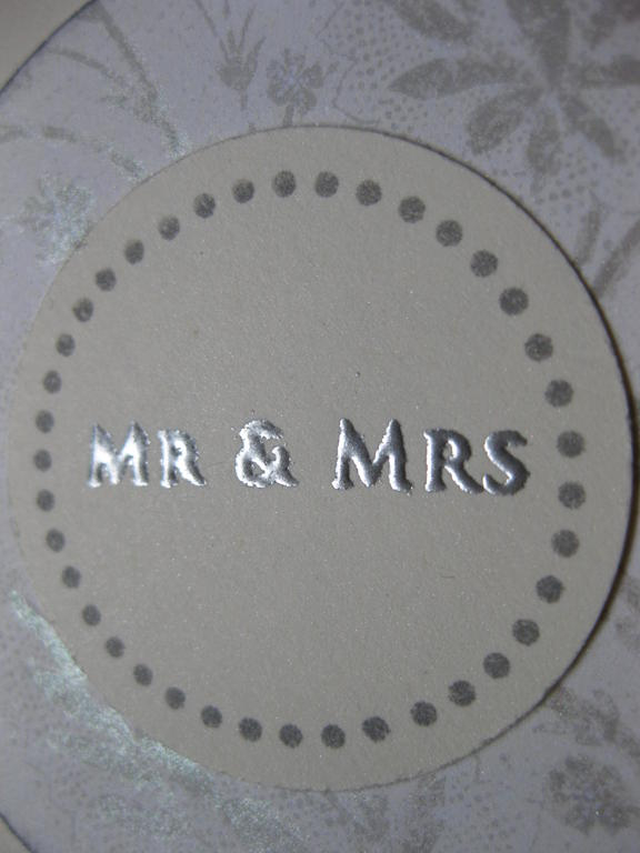 Wedding Card Close up 1<br />
www.dpkcreations.blogspot.com<br />
Stamps: PTI B&amp;C Monogram...