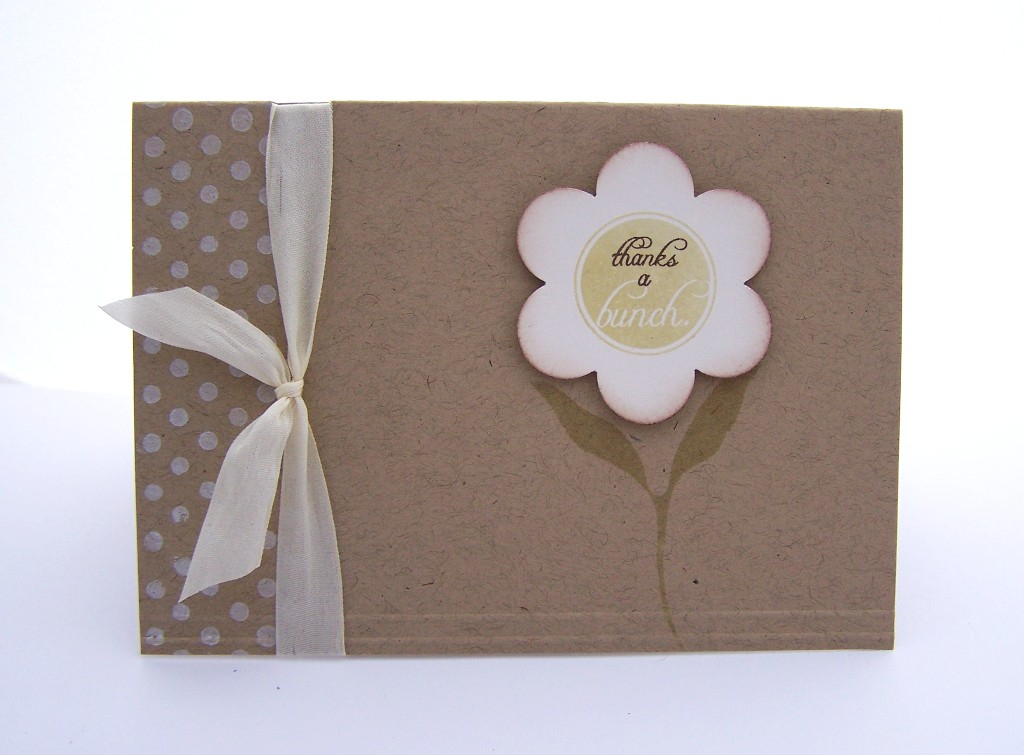 Stamps- Flower Garden, Flower Garden Sentiments, Polka Dot Basics <br />
Cardstock- Cream,...