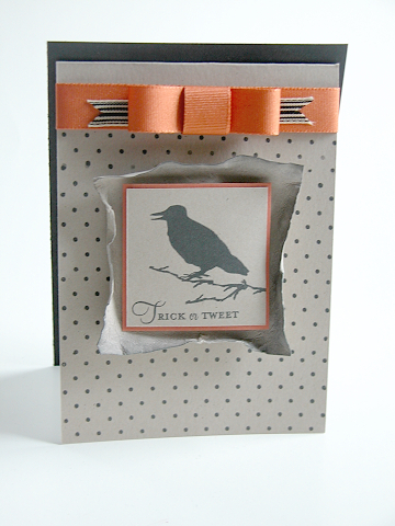 Stamps: Birds of a Feather, Polka Dot Basics<br />
Paper: Kraft, Basic Black SU!, <br />
Ink:...