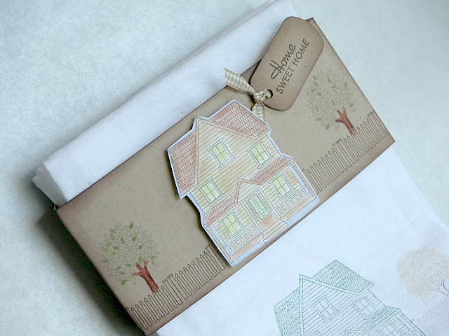 Stamps: Boards and Beams<br />
Paper: PTI Kraft<br />
Ink: Close to Cocoa, Adirondack Slate<br...
