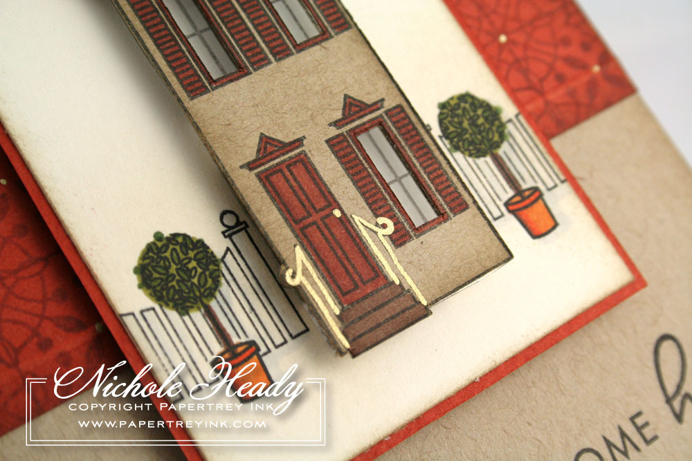 Stamps: Boards &amp; Beams<br />
<br />
Ink: Noir Black &amp; Burnt Sienna (pattern on accent...