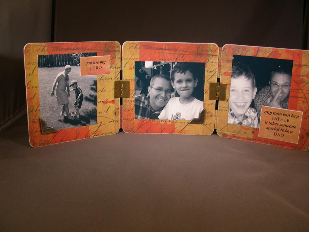 I made this picture set for my husband for father&#039;s day.  It is basedon the awesome one...