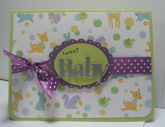 The background paper is DCWV Nursery girl, CS is spring Moss and Plum Pudding, Plum Pudding...