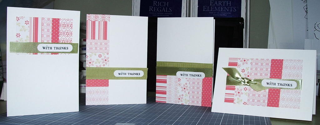 CASED from Nicole - these are so fun and a great way to use up your scraps.