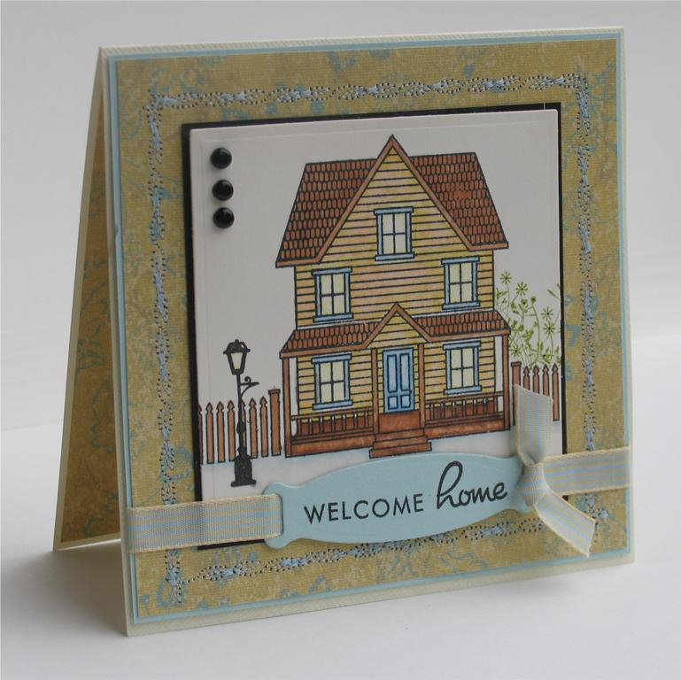 Welcome Home Card/Gift with Boards and Beams