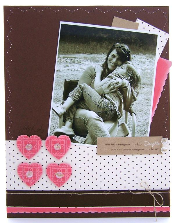 Stamps- Quilterâ€™s Sampler<br />
Ink- Dark Chocolate, White<br />
Cardstock/Paper- Dark...