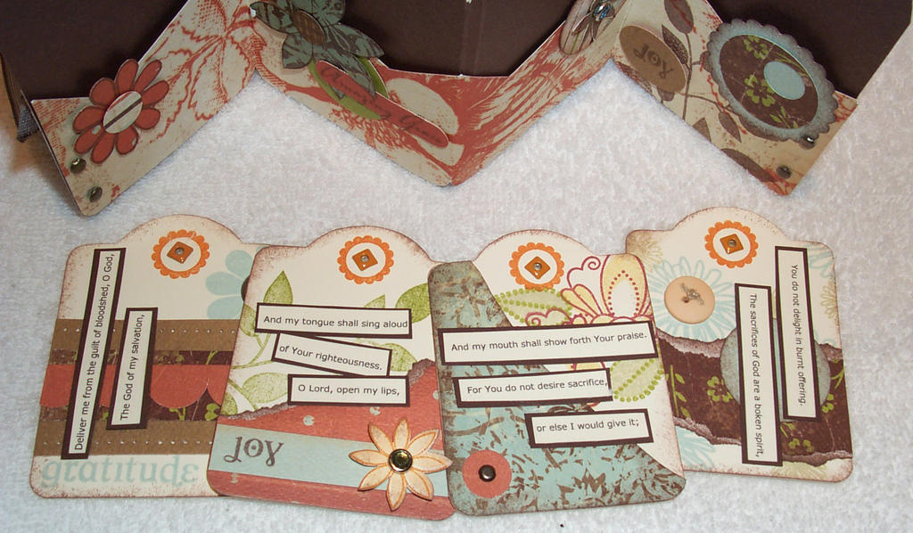 A photo of the individual tags.