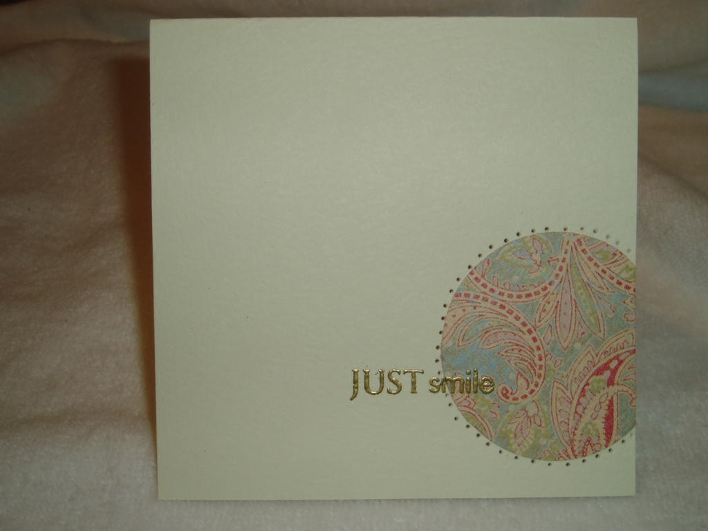 This is a case (almost exactly) of a card Nichole created a long time ago.  I adore this...