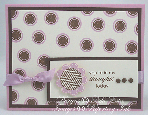 Project Title: In My Thoughts<br />
Stamps: Floral Frenzy<br />
Inks: lavender moon, dark...