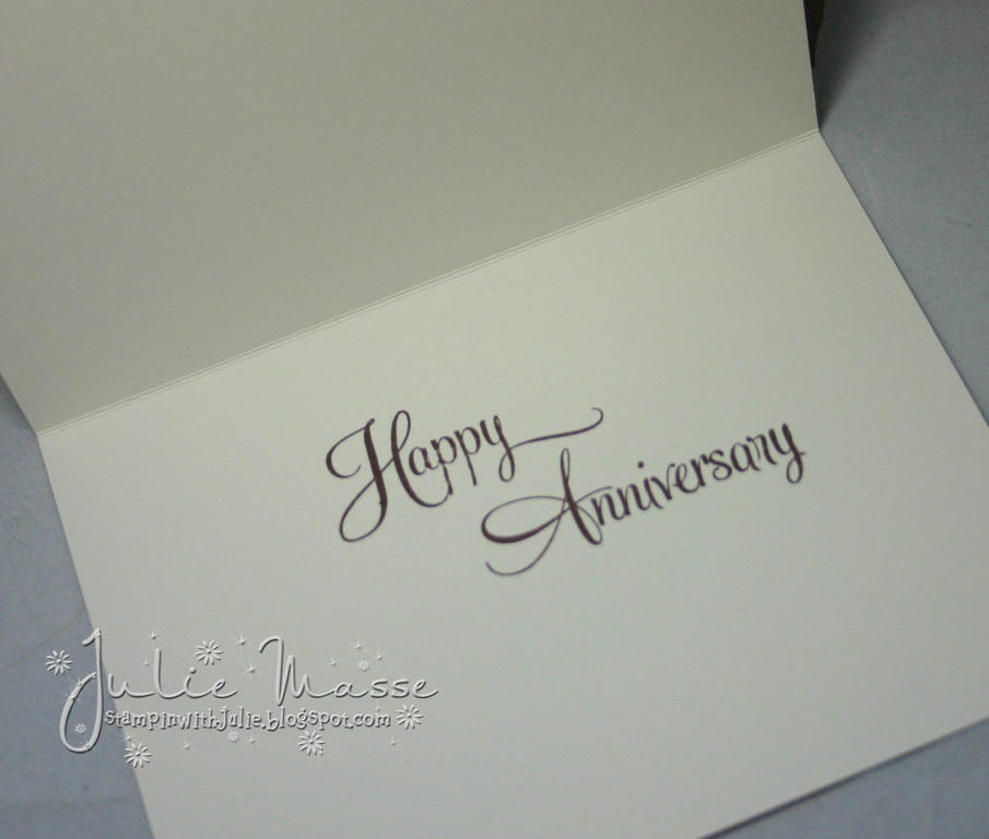 This is the inside of my anniversary card.