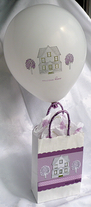 Welcome Home - Boards and Beams Balloon and Gift.