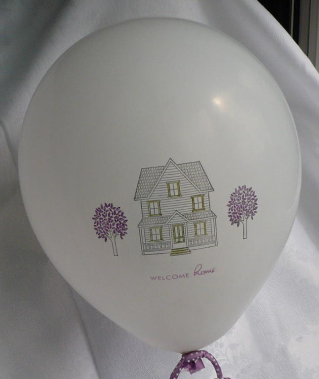 Welcome Home - Pic 2 - close up of balloon