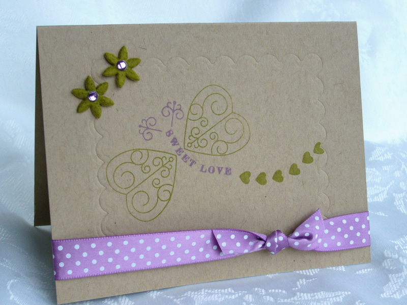Sweet Love Card.