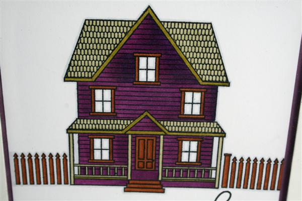 Close up picture of the house.