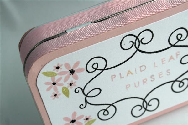 I used the Sweet Blush along with white and black with just a touch of Spring Moss for the...