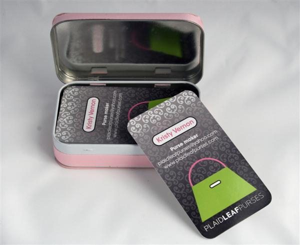 It works! My little cards fit inside perfectly and it&#039;s so cute!