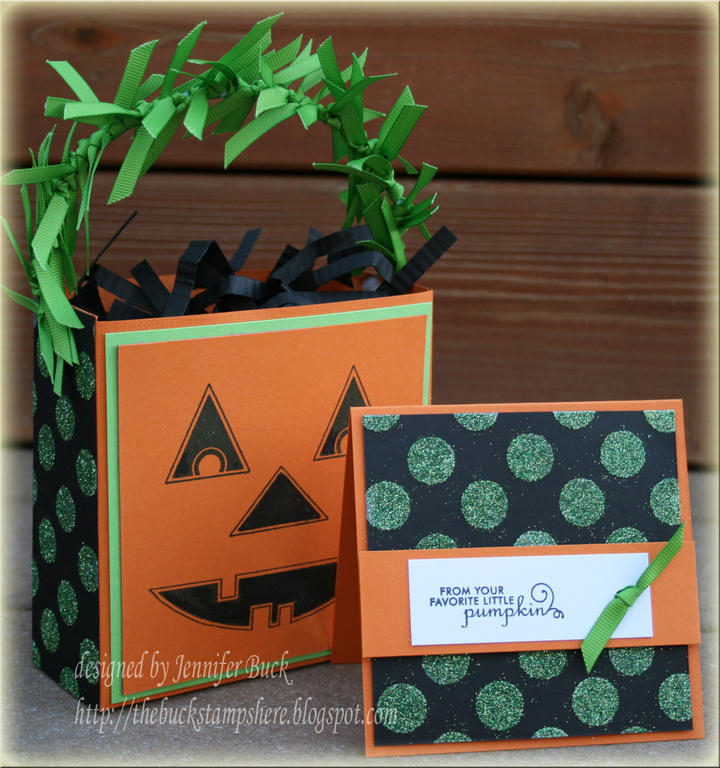 Pumpkin Bag &amp; Card