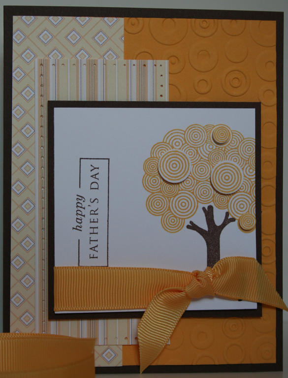Stamps: Father Knows Best-PTI<br />
Paper: Chocolate Chip, Summer Sunrise, Stamper&#039;s...