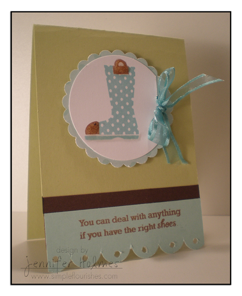 I've recently created a few cards that pay tribute to my favorite colors at the moment:...