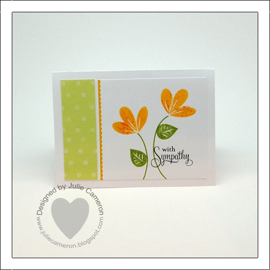 Flower Garden &amp; Faux Ribbon<br />
www.juliecameron.blogspot.com