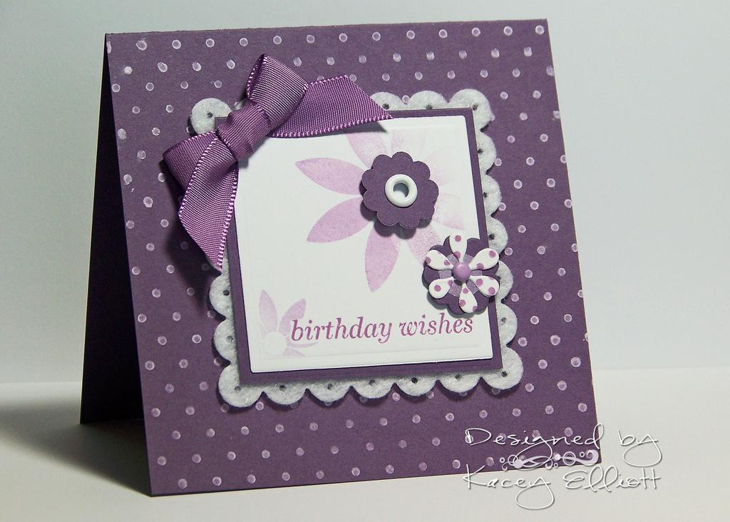I made this birthday card for one of my mothers-in-law.  I love this plum pudding!  I used felt...