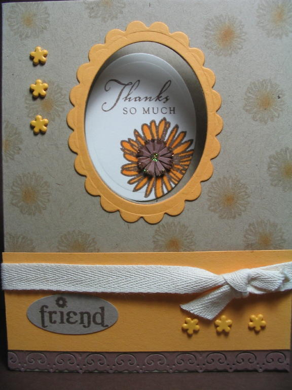 Isn&#039;t this the nicest card that Lynn in St. Louis sent me?  It is on PTI Kraft, also using...