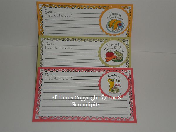 See &#039;Recipe Cards - Full Set&#039; picture for more info.