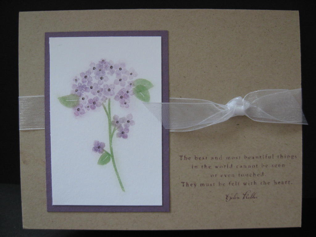 I love making hydrangeas out of Out On a Limb.  I did poppin&#039; pastels for this one.