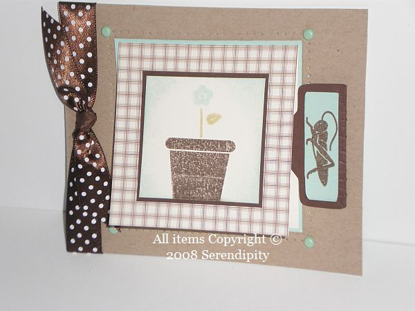 I entered the challenge again this week.  Those challenges are fun!  I used the Aqua Mist and...