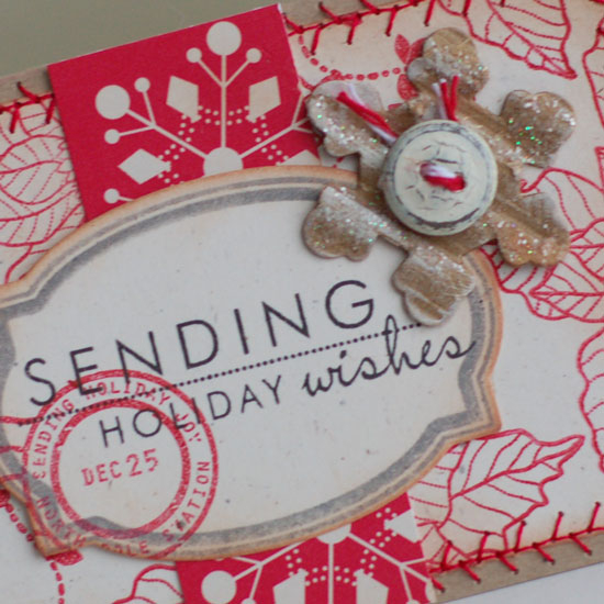 Stamps:  Year of Flowers: Poinsettia, Just for You, 2010 Holiday Tags, Fillable Frames #10<br />...