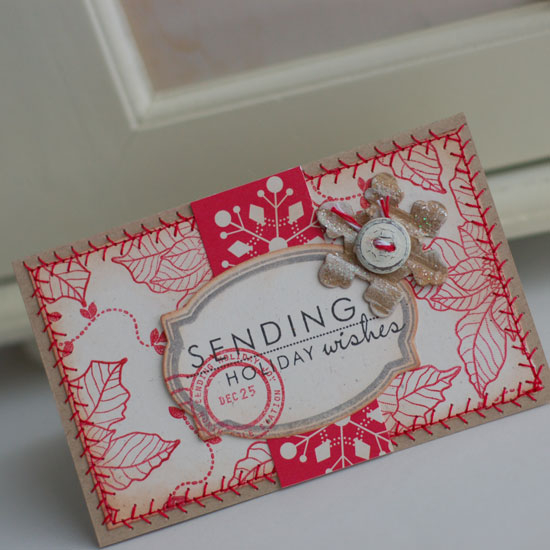 Stamps:  Year of Flowers: Poinsettia, Just for You, 2010 Holiday Tags, Fillable Frames #10<br />...