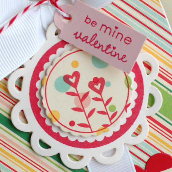 Stamps:  2010 Love Tags<br />
Ink:  Pure Poppy<br />
Cardstock:  Vintage Cream, Pure Poppy,...