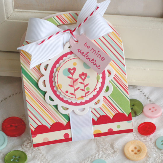 Stamps:  2010 Love Tags<br />
Ink:  Pure Poppy<br />
Cardstock:  Vintage Cream, Pure Poppy,...