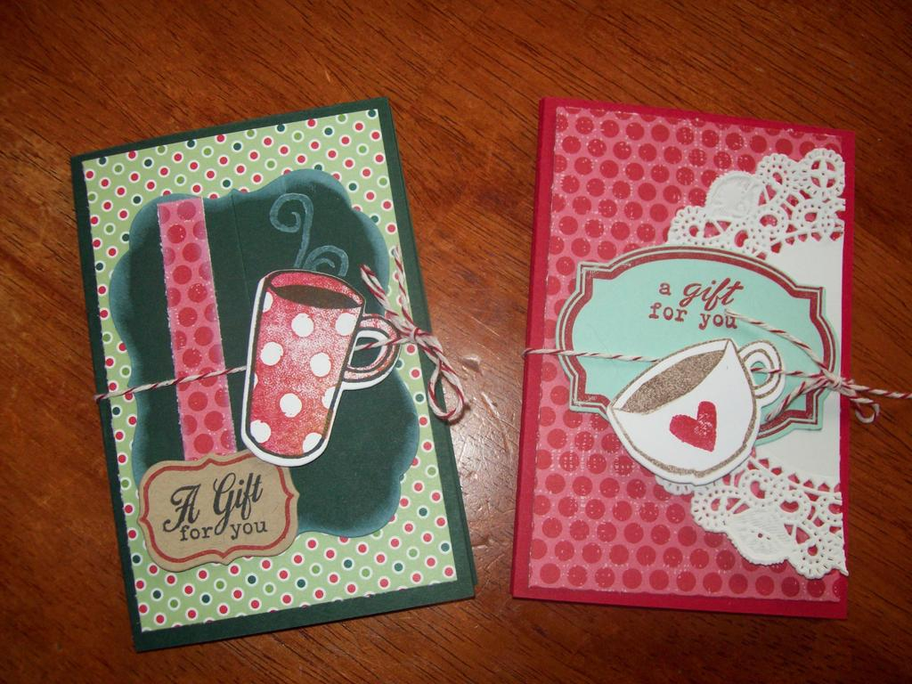 Gift Card Holders - Warm Happiness, Warm Happiness Too, FF#10