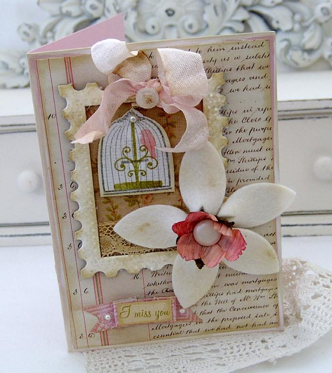 Papertrey Ink Supplies Used:<br />
Stamps:<br />
Love Birds<br />
Cardstock:<br />
Sweet...