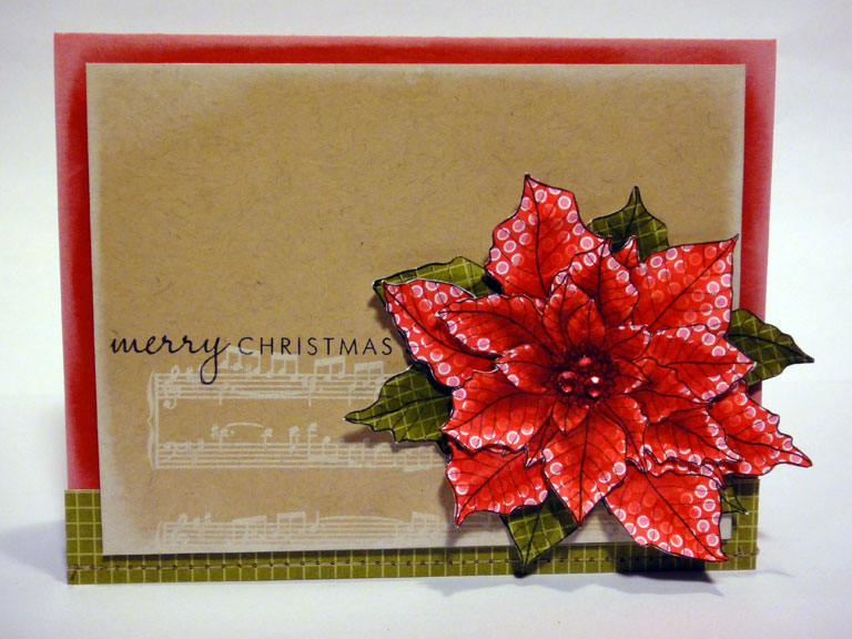 stamps: Year of Flowers: Poinsettia, Background Basics: Sheet Music<br />
<br />
ink: True...