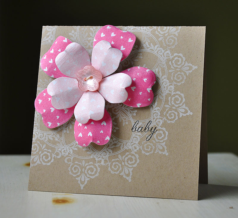 Stamps: 2010 Love Tags &amp; Mat Stack #2 Collection<br />
Ink: Fresh Snow, Hibiscus Burst,...